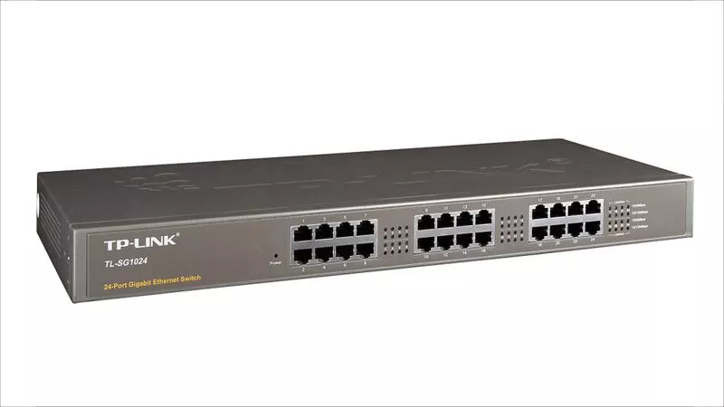 LAN-Switch TP-Link TL-SG1024, GBit, 24 Port