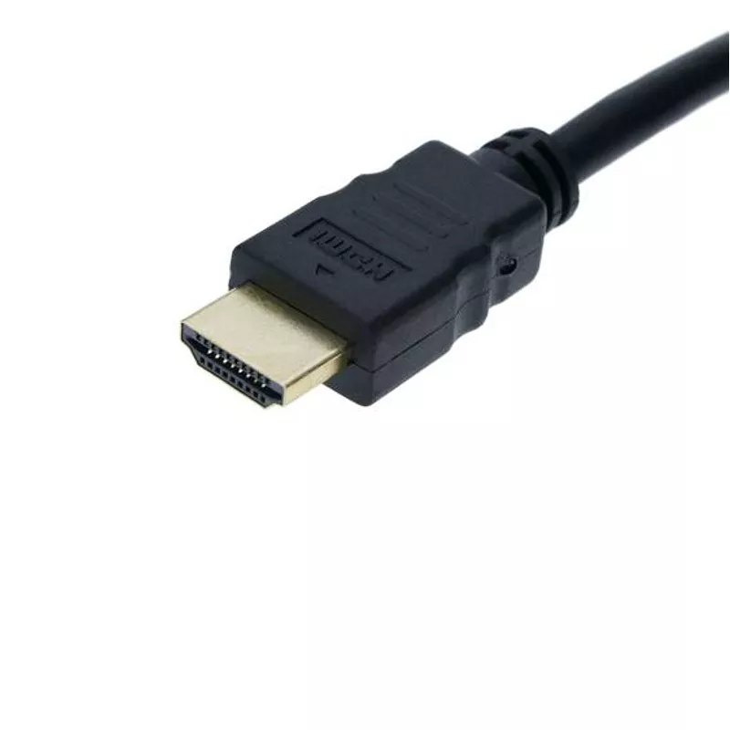 Kabel HDMI 1.4, 4K/30Hz, 10.2Gbps, flach, 0.75m