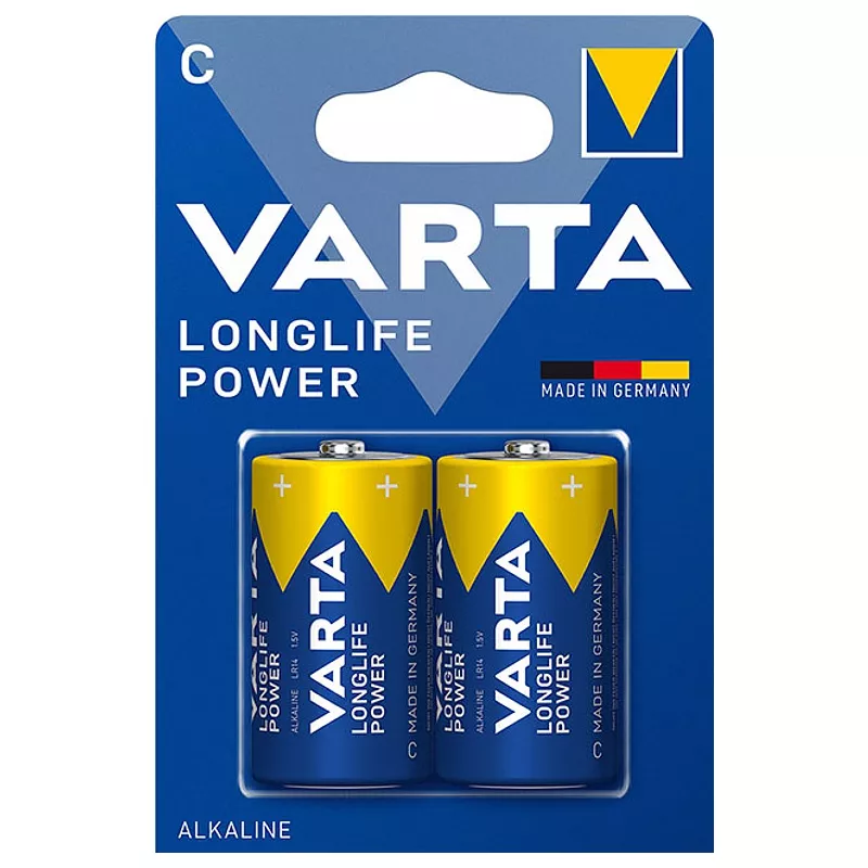 Batterie VARTA Longlife Power, C (LR14), 2 Stk.