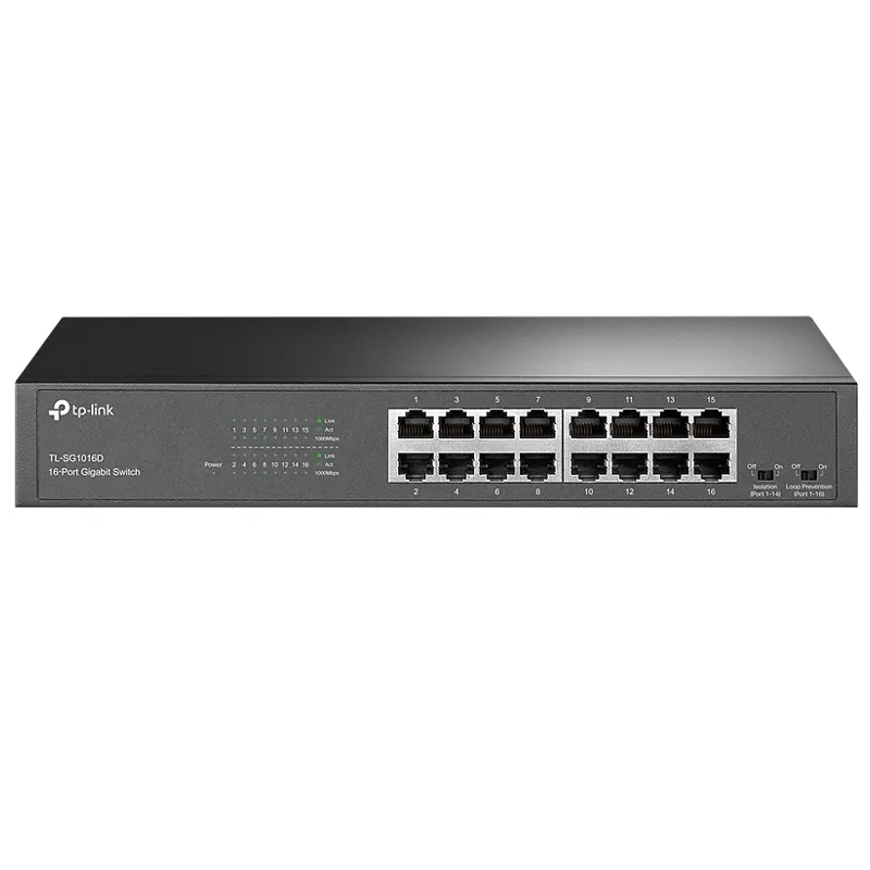LAN-Switch TP-Link TL-SG1016D, GBit, 16 Port
