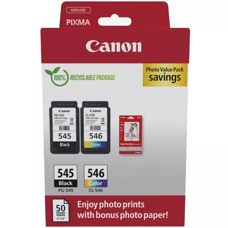 Canon-Patrone Nr. 545/546, PG-545/CL-546 Multipack