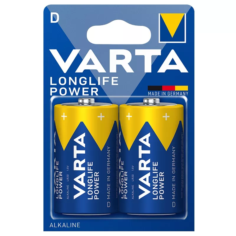 Batterie VARTA Longlife Power, D (LR20), 2 Stk.