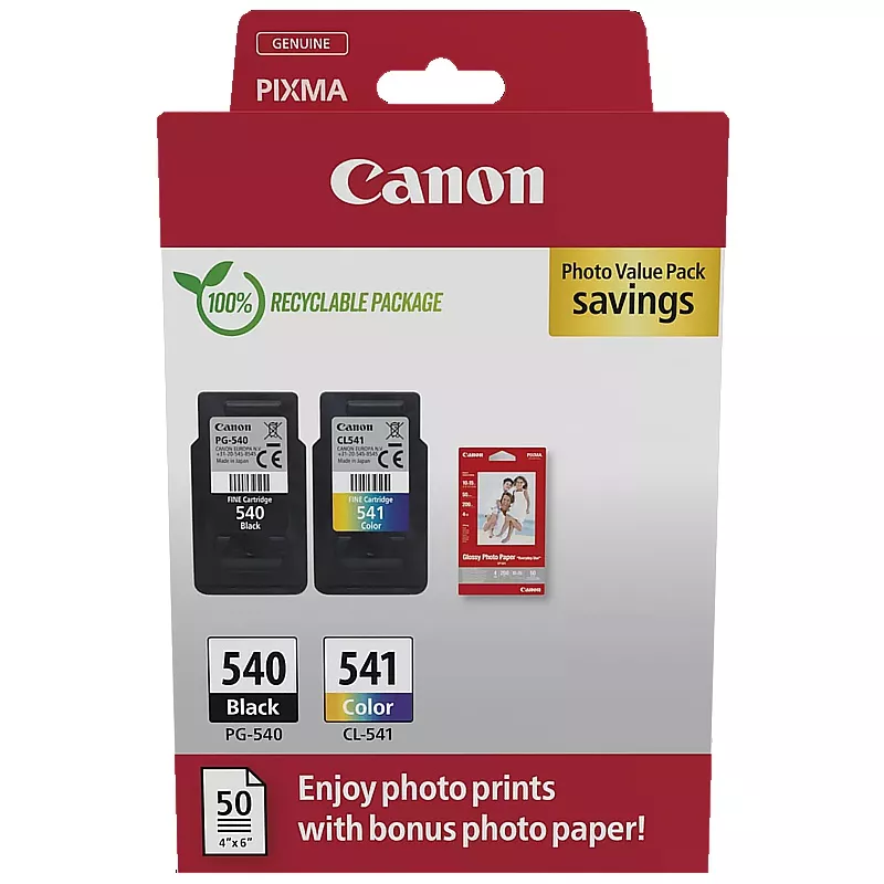 Canon-Patrone Nr. 540/541, PG-540/CL-541 Multipack