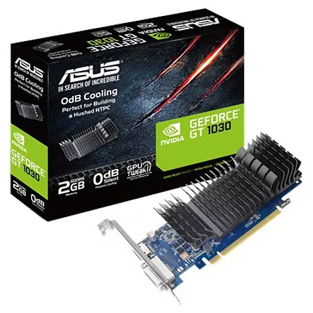 Grafikkarte GT1030 ASUS, 2GB passiv
