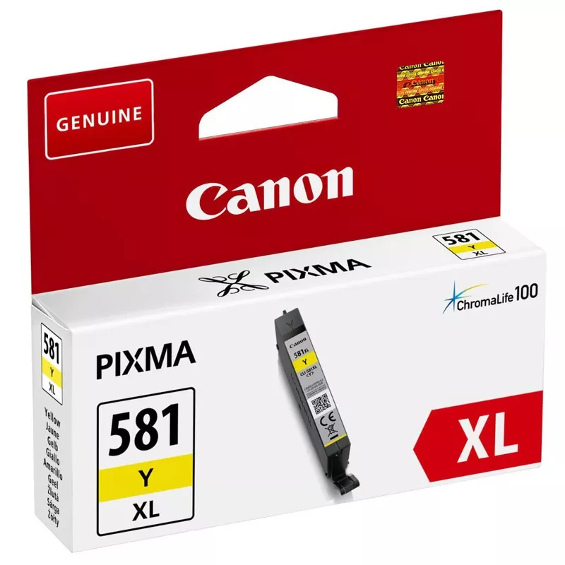 Canon-Patrone Nr. 581, CLI-581XXL, gelb