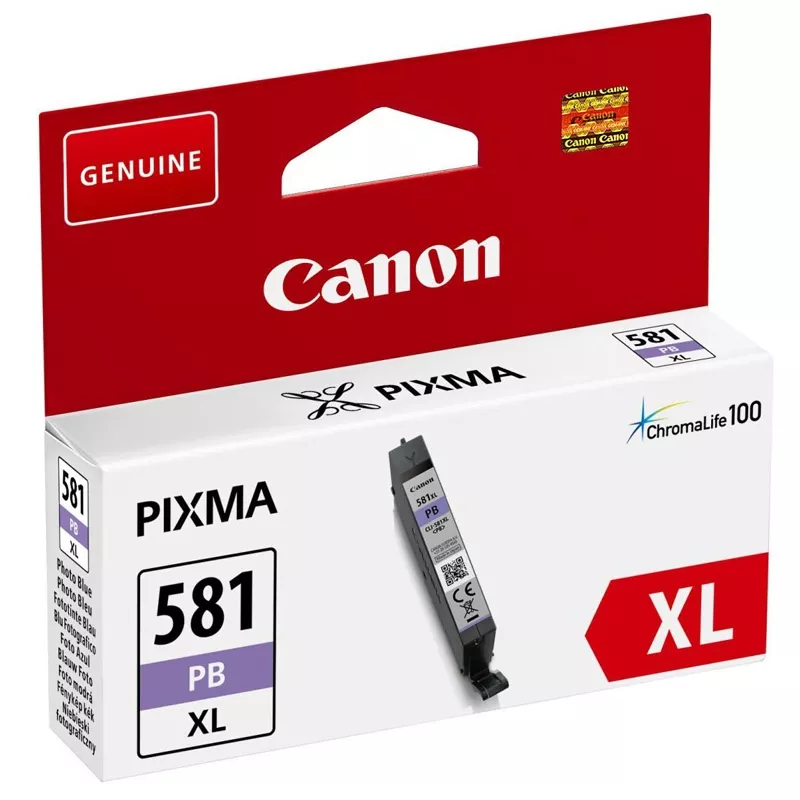 Canon-Patrone Nr. 581, CLI-581XXL, PB blau
