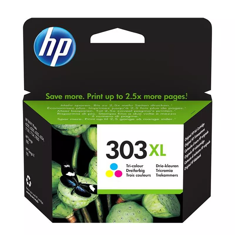 HP-Patrone Nr. 303XL, T6N03AE, farbig