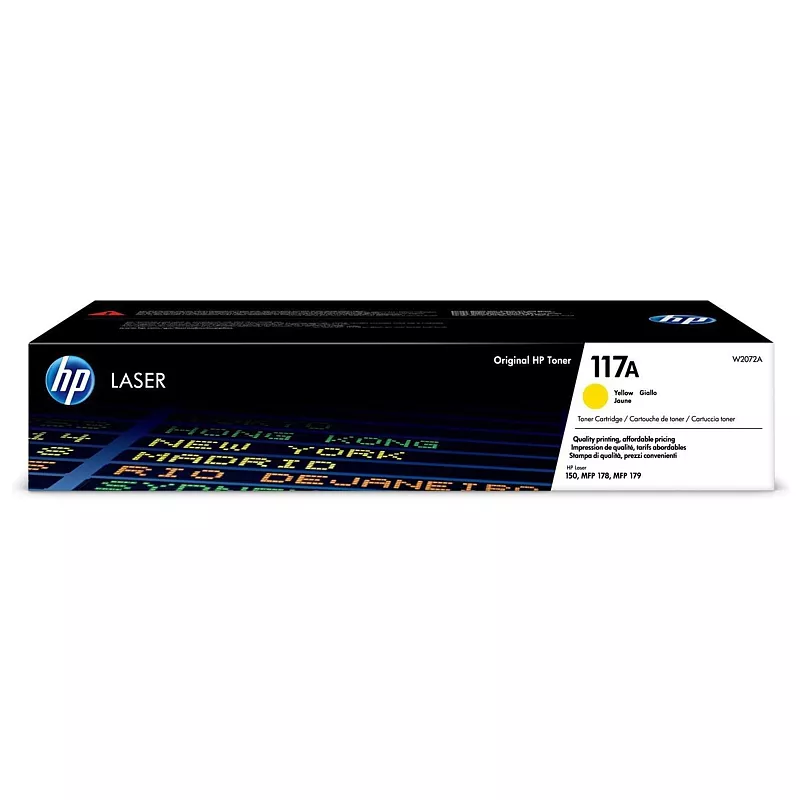Laser-Toner HP W2072A / 117A gelb