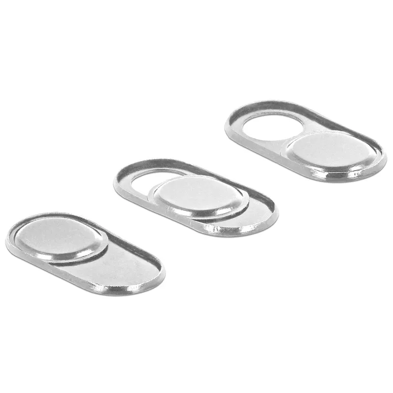 Webcam Abdeckung Delock, silber, 3 St�ck