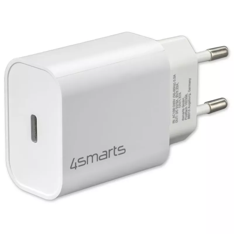 Wandladeger�t 4smarts, 1x USB (Typ-C), 20W