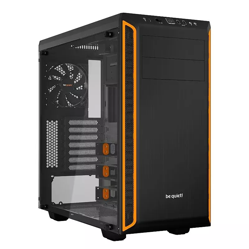 PC Geh�use, be quiet Pure Base 600, orange (inkl. Seitenfenster)