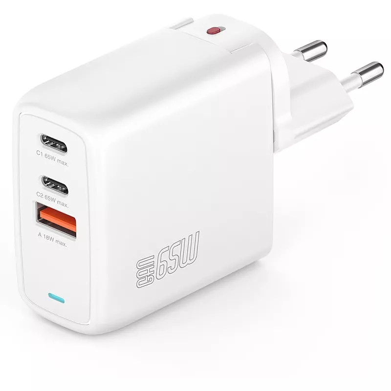 Wandladeger�t 4smarts, 3x USB (2x Typ-C) 65W