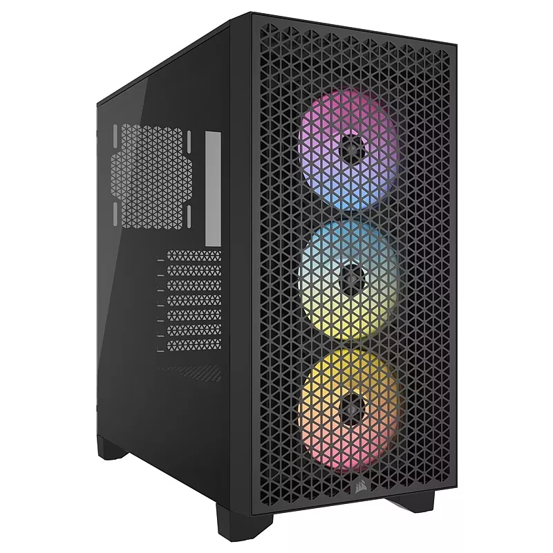 PC Geh�use, Corsair 3000D RGB Airflow, schwarz