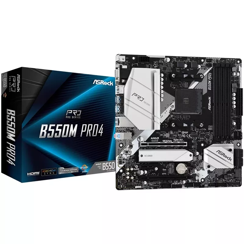 Mainboard ASRock B550M Pro4, AM4