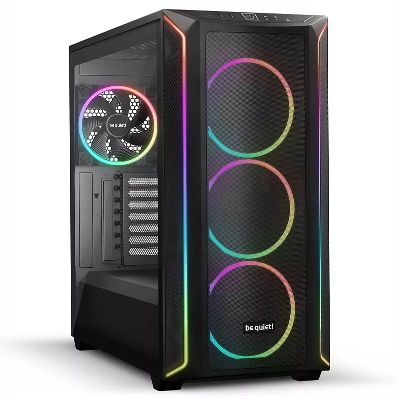 PC Geh�use, be quiet Shadow Base 800 FX, schwarz (inkl. Seitenfenster)
