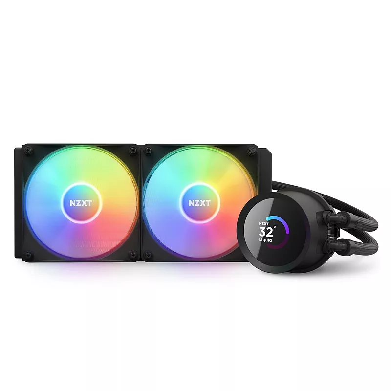 CPU Wasserk�hlung NZXT Kraken 240 RGB, schwarz