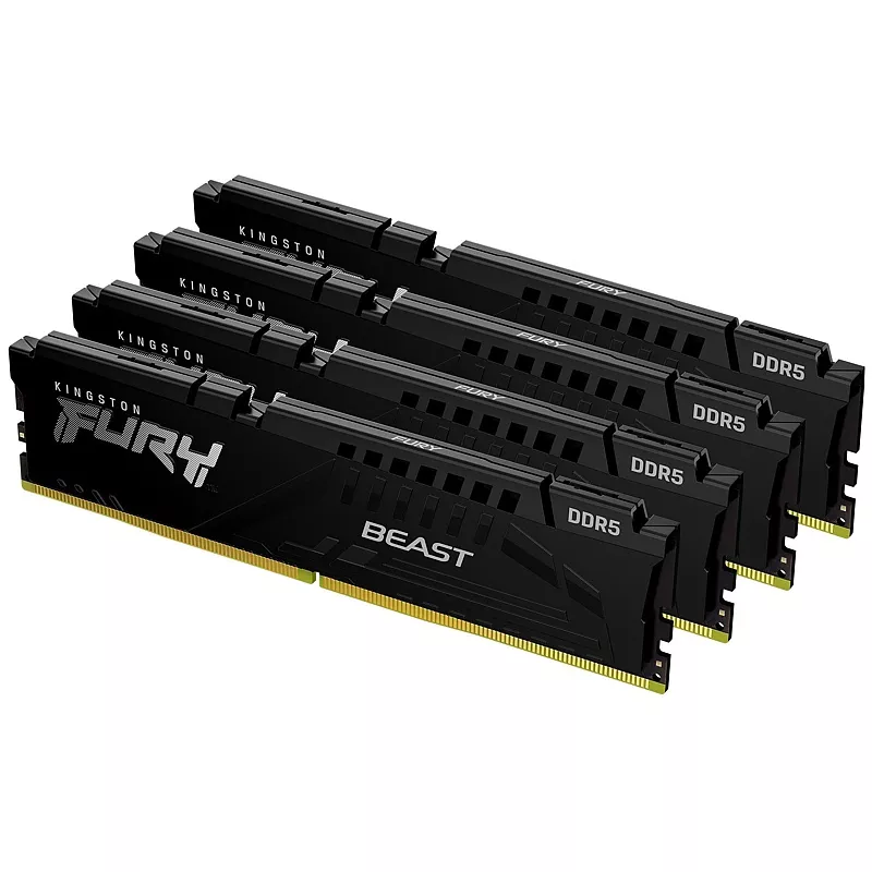 DDR5, Kingston Fury Beast 5600Mhz, 128GB (4x32)