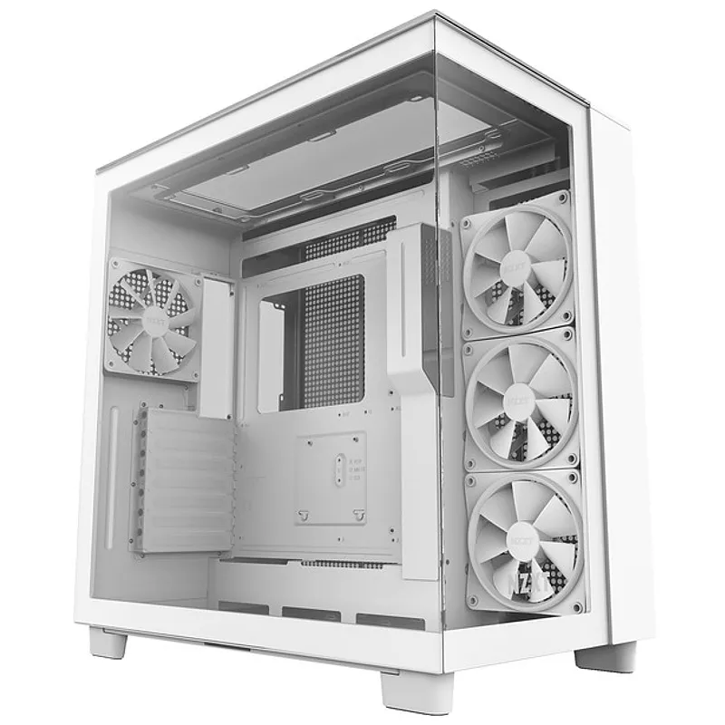PC Geh�use, NZXT H9 Elite, weiss matt