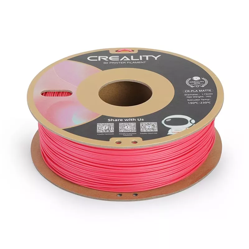 3D-Drucker Creality Filament PLA, erdbeerrot