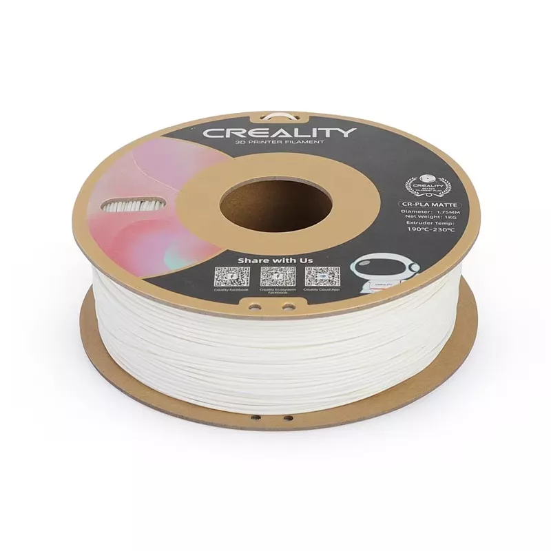 3D-Drucker Creality Filament PLA, kalkweiss