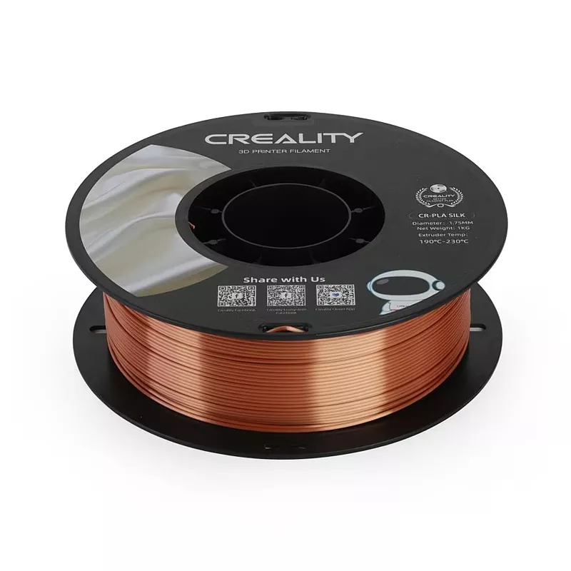 3D-Drucker Creality Filament PLA Silk, Kupfer