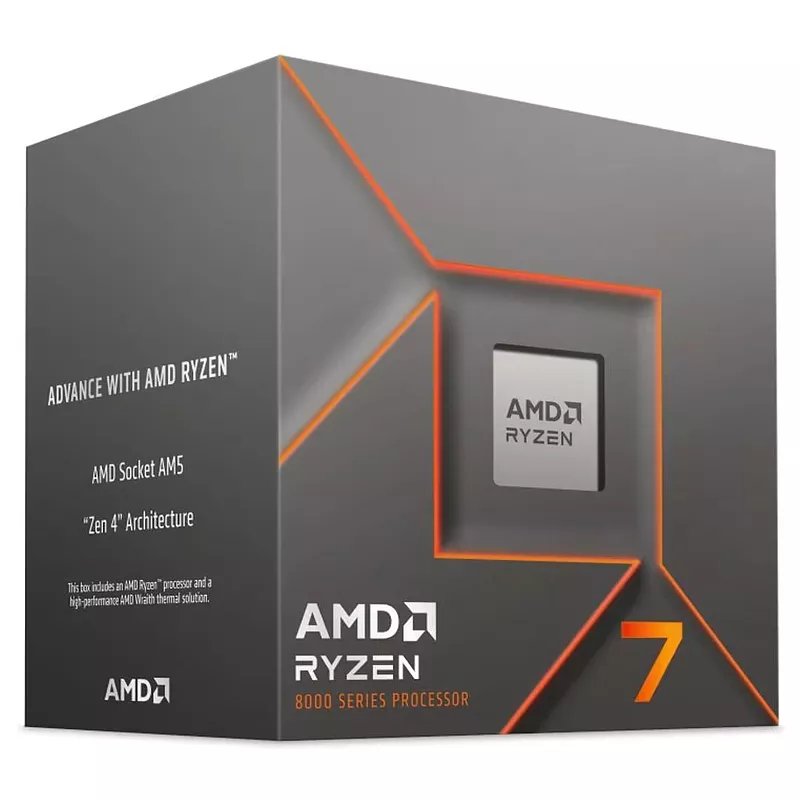 CPU AMD Ryzen 7 8700F (8x 5Ghz)