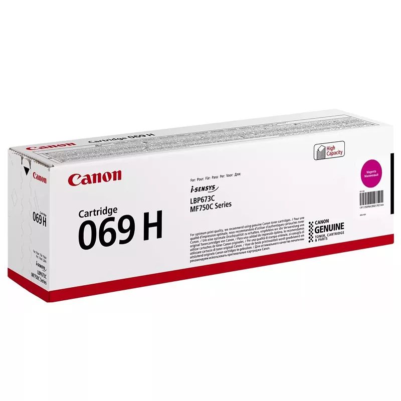Laser-Toner Canon 069H, 5500 Seiten, magenta