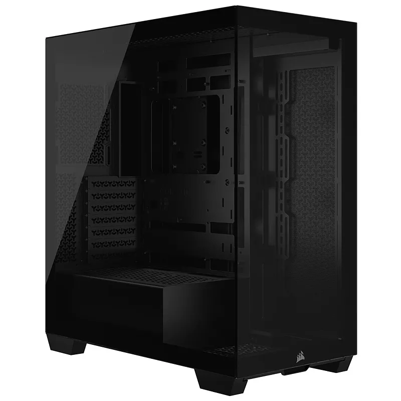 PC Geh�use, Corsair 3500X TG, schwarz