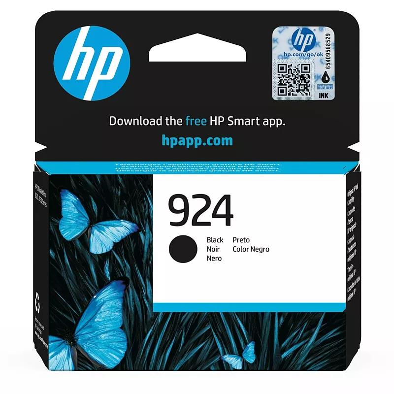HP-Patrone Nr. 924, 4K0U6NE, schwarz