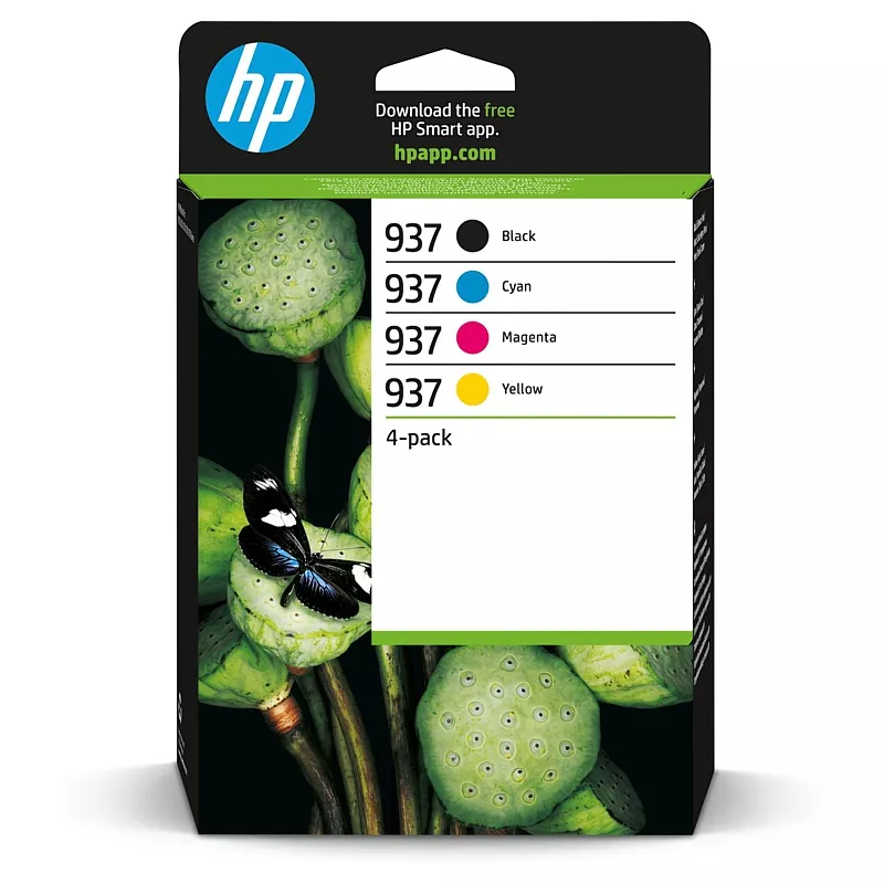 HP-Patrone Nr. 937, 6C400NE, 4-Pack