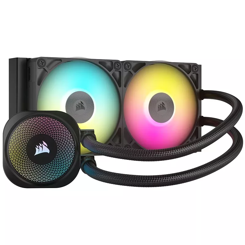 CPU Wasserk�hlung Corsair iCUE LINK Titan 240 RX RGB, schwarz
