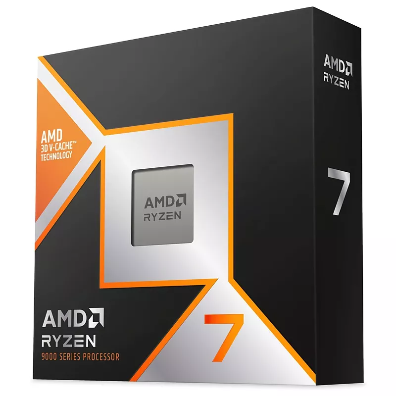 CPU AMD Ryzen 7 9800X3D (8x 5.2Ghz)