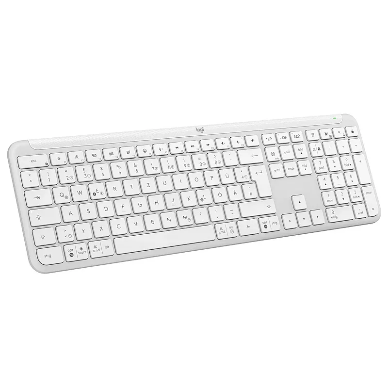 Tastatur Logitech K950 Signature Slim, weiss CH