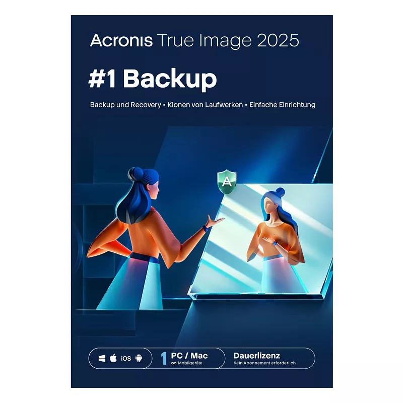 Acronis True Image 2025, unbegrenzt, 1 Ger�t