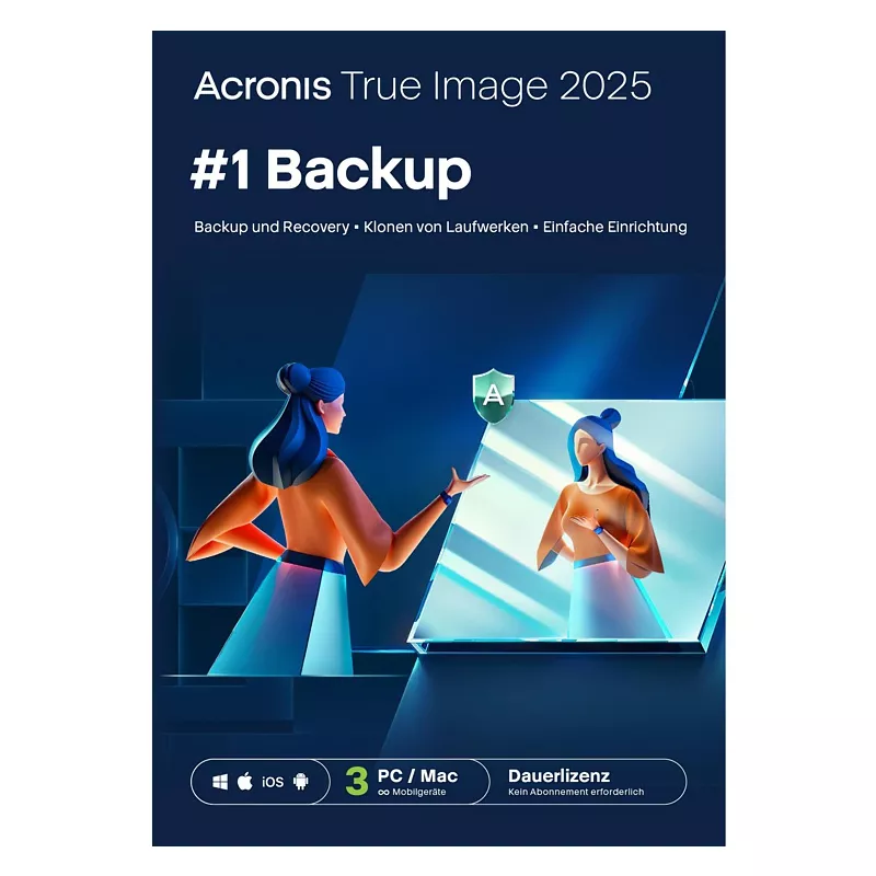 Acronis True Image 2025, unbegrenzt, 3 Ger�te
