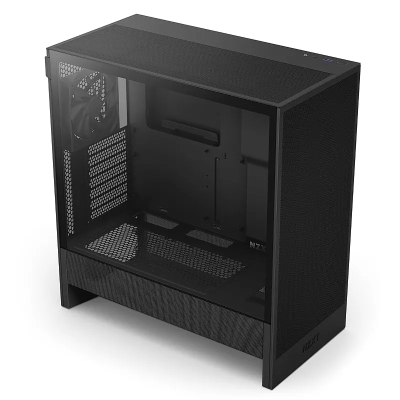PC Geh�use, NZXT H5 Flow v2, schwarz