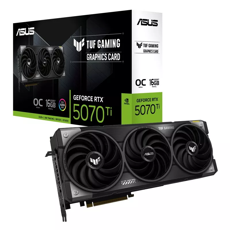 Grafikkarte RTX5070Ti ASUS, 16GB TUF OC