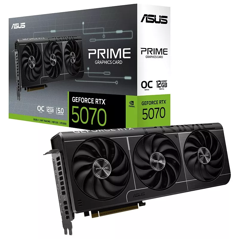 Grafikkarte RTX5070 ASUS, 12GB PRIME OC