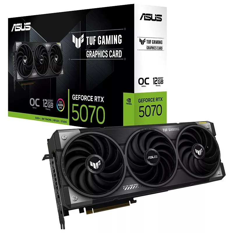 Grafikkarte RTX5070 ASUS, 12GB TUF OC