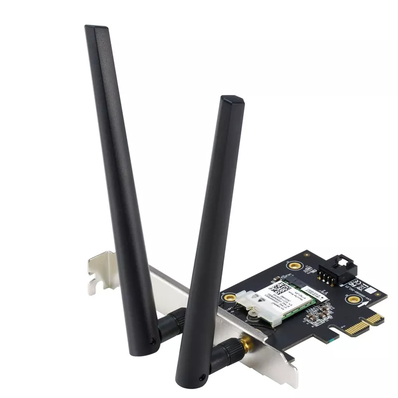 W-LAN PCIe Adapter 1775Mbps, ASUS PCE-AX1800, Wi-Fi 6, Bluetooth 5.2
