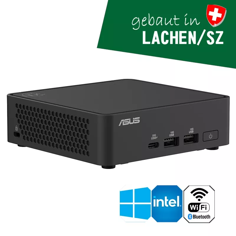 ALCOM Mini-PC Intel Ultra 5 225H, 16GB RAM, 1TB SSD, schwarz