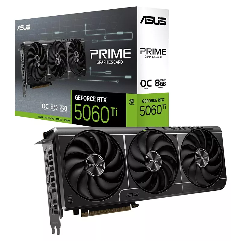 Grafikkarte RTX5060Ti ASUS, 8GB PRIME OC