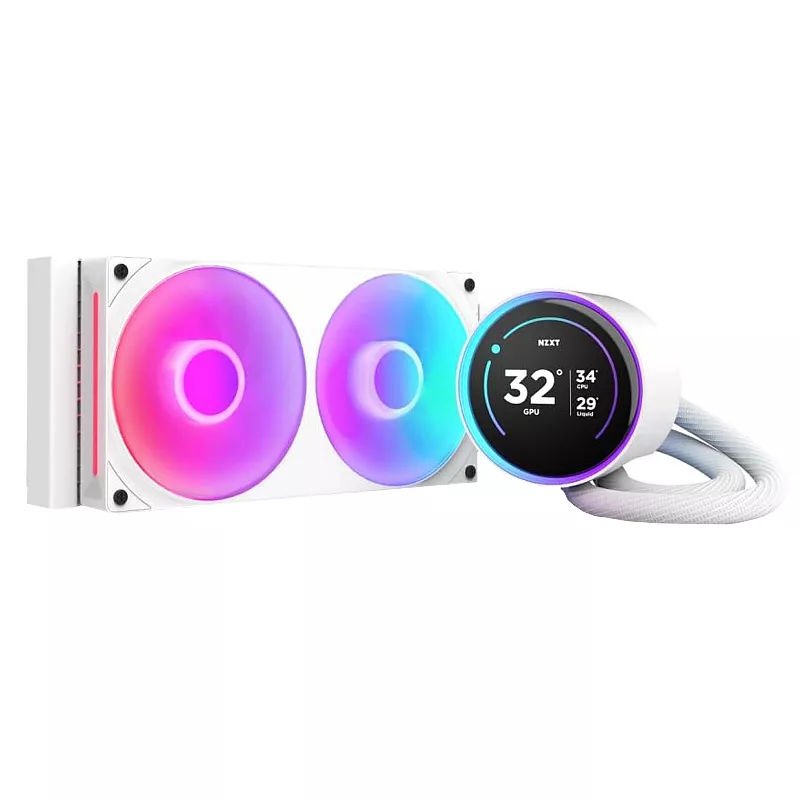 CPU Wasserk�hlung NZXT Kraken 240 RGB Elite, weiss