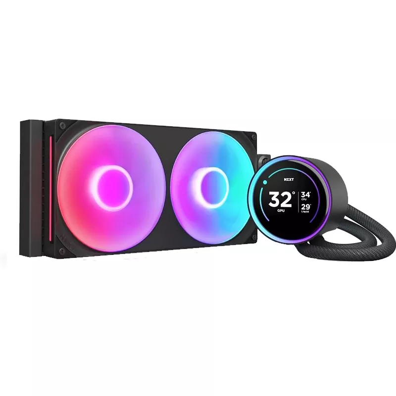 CPU Wasserk�hlung NZXT Kraken 280 RGB Elite, schwarz