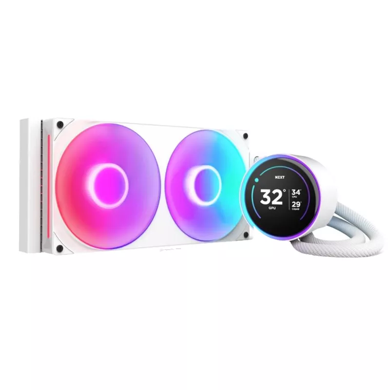 CPU Wasserk�hlung NZXT Kraken 280 RGB Elite, weiss