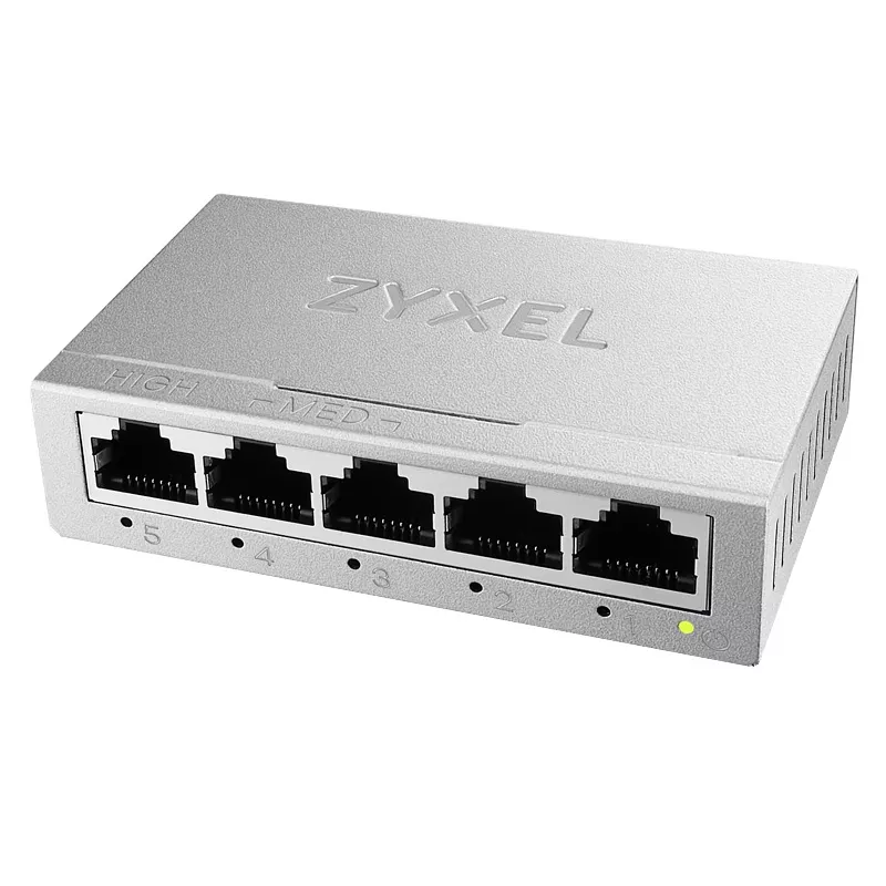 LAN-Switch Zyxel GS-105Bv5, GBit, 5 Port