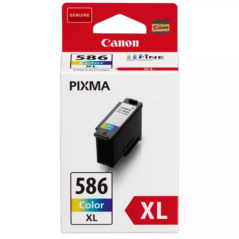 Canon-Patrone Nr. 586, CL-586XL, farbig