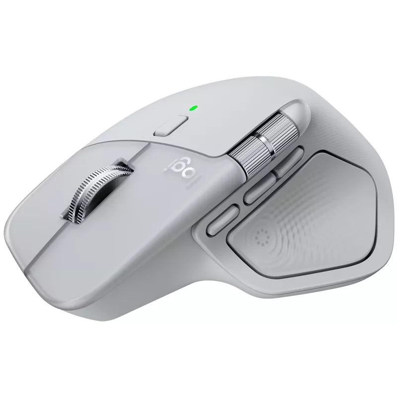 Maus Logitech MX Master 4, hellgrau