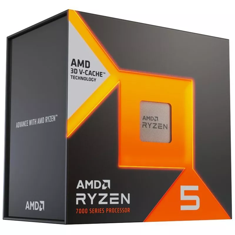 CPU AMD Ryzen 5 7500X3D (6x 4Ghz)