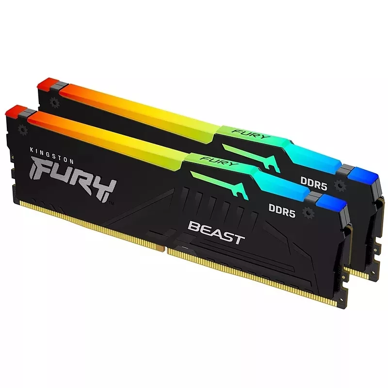 DDR5 Kingston Fury Beast RGB 6000Mhz, 64GB (2x32)